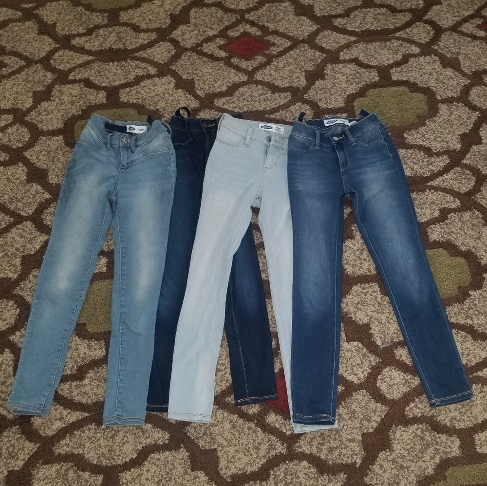 👉4 Pair Old Navy Ballerina jean Jeggings Bundle👈
